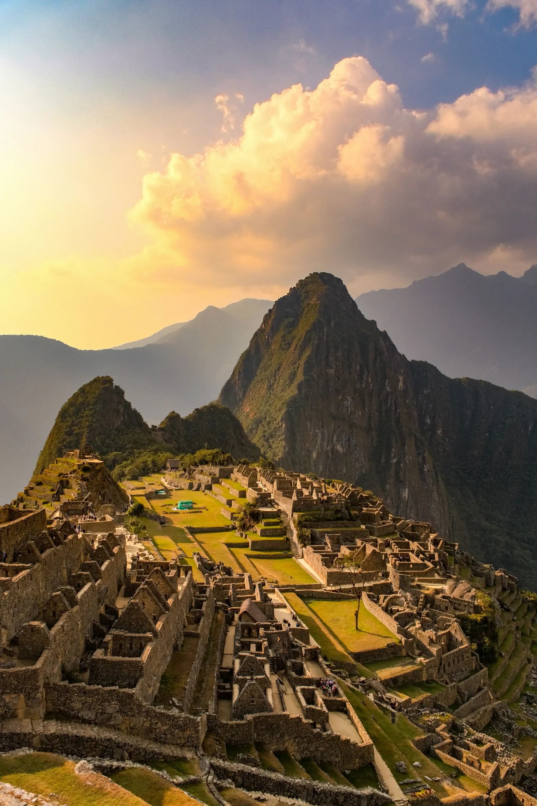 Machu Picchu at sunset