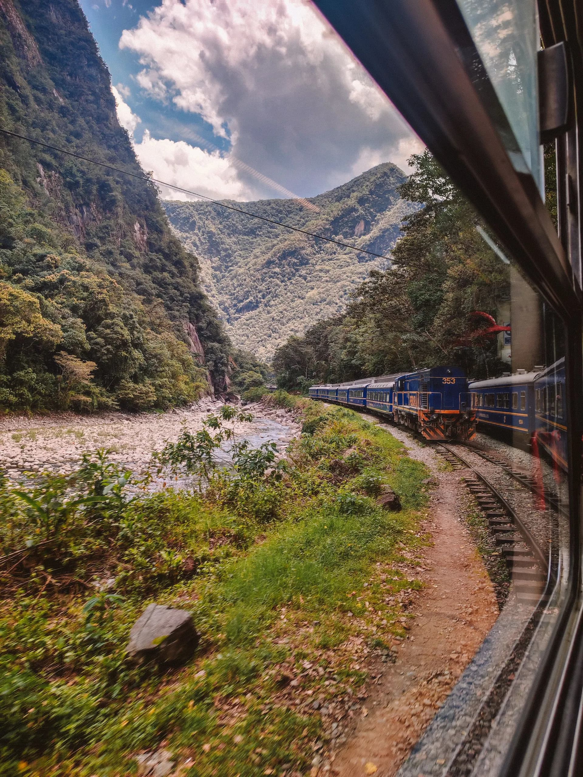 © sandra camacho · Pexels View from the train beside the Urubamba River